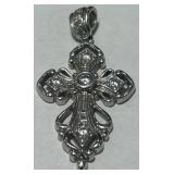 STERLING SILVER  4.20GRS CROSS PENDANT