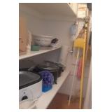 J1 - SMALL APPLIANCES, MIXING BOWL, BROOMS & MOPS