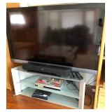 J1 - SONY 60"TV, DVD & BLU-RAY PLAYERS, REMOTES