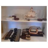 J1 - MIXED LOT OF FRAMES, GLASSWARE, TUREEN (K201)