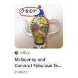 J5 - COLORFUL HANDPAINTED TEA SET