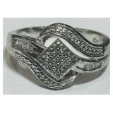STERLING SILVER RING 4.60GRS