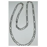 STERLING SILVER 26INCH CHAIN 25.60GRS