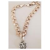 J5 - DESIGNER LINK CHARM BRACELET