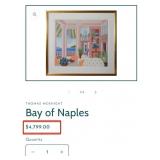 J5 - McKNIGHT COASTAL FRAMED ART PRINT