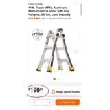 J5 - GORILLA MULTIPOSITION ALUMINUM LADDER