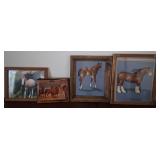J2 - FOUR PIECES FRAMED ART (P34)