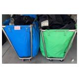 J2 - TWO ROLLING BINS WITH CONTENTS (G134)