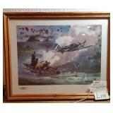 J2 - DOUGLAS GREENBOWE FRAMED PRINT 12X15"