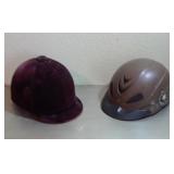 J2 - TWO RIDING HELMETS (P13)