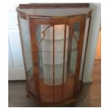 J2 - VINTAGE CURIO CABINET (R63)