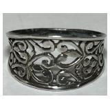 STERLING SILVER RING 2.20GRS