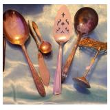 J2 - VINTAGE SERVING UTENSILS, (K101)