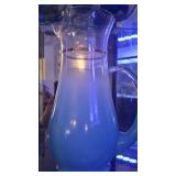 J2 - ART GLASS PITCHER (K3)