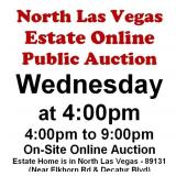 WELCOME TO OUR WED. @4pm ONLINE PUBLIC AUCTION