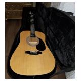 J2 - SIGNED ACOUSTIC GUITAR WITH CASE (P20)