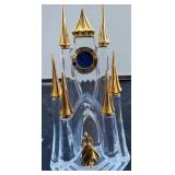 J2 -FRANKLIN MINT DISNEY CINDERELLA CRYSTAL CASTLE