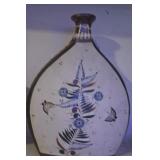 J2 - VINTAGE MEXICAN TONALA POTTERY VASE (N46)