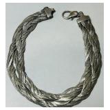 STERLING SILVER 7.50INCH BRACELET 15.50GRS