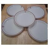 J2 - FIVE BUFFALO BY ONEIDA PLATES (K19)