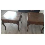J2 - TWO MATCHING SIDE TABLES (P17)