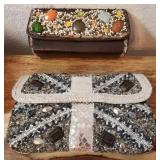 J2 - TWO MARY FRANCIS BEADED BAGS (L148)