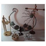 J2 - MIXED METAL DECORATIVE PIECES (R29)
