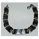 STERLING SILVER 7 INCH BRACELET 14.50GRS