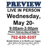 PREVIEW LIVE IN PERSON - Wednesday, May 20th