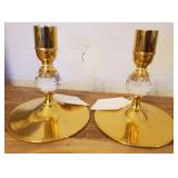 J2 - PAIR OF VALLERIO ALBARELLO CANDLESTICKS (L51)