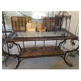 J2 - CONSOLE TABLE, MINI CURIO DISPLAYS (Y36)