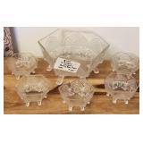 J2 - SIX-PIECE GILLINDER CLASSIC BERRY BOWL SET
