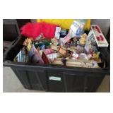 J2 - BIN OF ART & CRAFT SUPPLIES, COLLECTIBLES