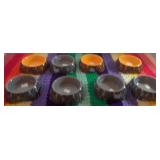 J2 - LOT OF EIGHT PET FOOD/WATER BOWLS (R7)