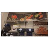 J2 - WALL DECOR, COFFEE BAR ACCESSORIES (K51)