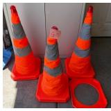 J2 - LOT OF CAUTION CONES (G131)