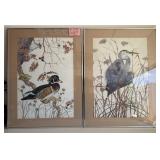 J2 - TWO PIECES FRAMED ART 20X28" (G119)