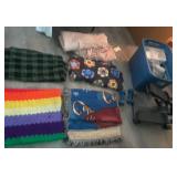 J2 - THROW BLANKETS, LEG EXERCISER (R??)