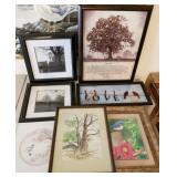 J2 - MIXED LOT OF FRAMED ART (L20)