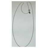 STERLING SILVER 18" CHAIN 1 GR