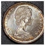 1867-1967 CANADIAN SILVER DOLLAR ELIZABETH II (28)