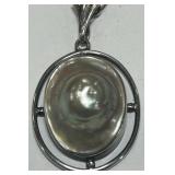 SIGNED PENDANT WITH CHAIN 7.1 GRS