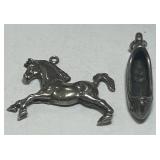 STERLING SILVER CHARMS 5.2 GRS