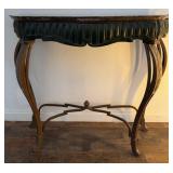 15 - DEMI-LUNE ENTRY WAY TABLE