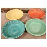 11 - FOUR FIESTA WARE BOWLS (H11)