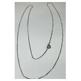 STERLING SILVER 26" CHAIN 3.7 GRS