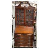 11 - SECRETARY DESK WITH HUTCH