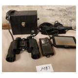 11 - BINOCULARS, RECORDER, GPS NAVIGATOR (M87)