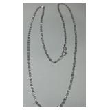 STERLING SILVER 20" CHAIN 2.7 GRS