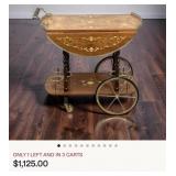 11 - VINTAGE BAR CART